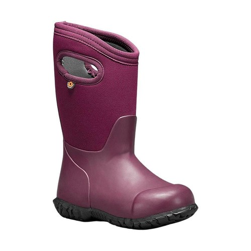 Kids bogs york solid plum - kids,
