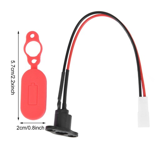 Electric scooter charger port - electric,