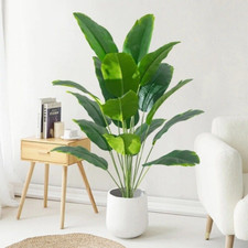 1Pc Artificial Plants Large Tropical Palm Tree Fake Banana Plants POT NOT INCLUD