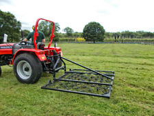H-HF06 - British Framed Folding Harrow 6ft Wide 3 Way Tines For Compact Tractors