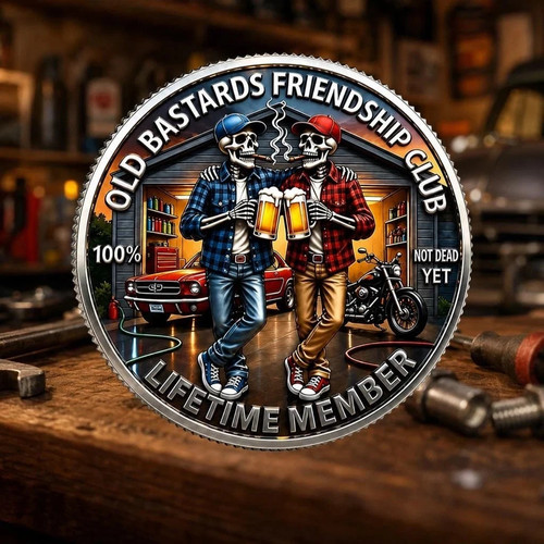Old friends forever club - forever, coin