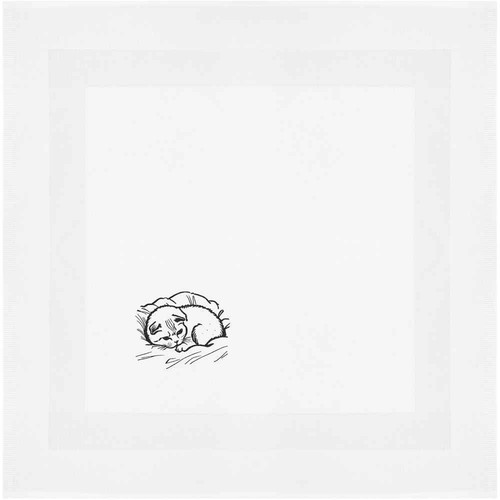 Scottish fold cat napkin - fold,