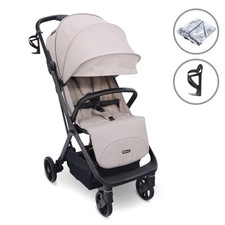 My Babiie MBX7 Plus Auto-Fold Stroller - Camel - Grade C