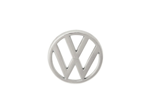 Emblem badge chrome 95mm - vw, chrome,
