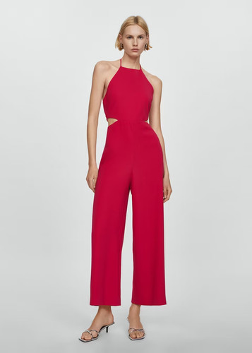 Mango halter neck - halter-neck, jumpsuit