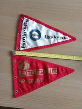 Lambretta Scooter Flag Pennants X 2  Mods Scooters Vespa