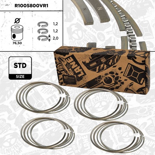 Piston ring kit - ring, vw