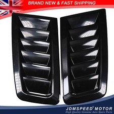 ABS Plastic Bonnet Vents Black