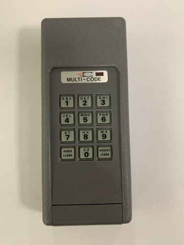 Multicode garage door - door, handsets