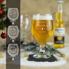 Personalised Christmas Beer