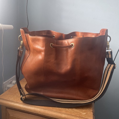 Joules beau leather chestnut - joules,