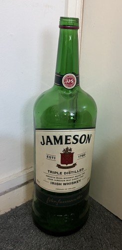 Large empty jameson whiskey - large,