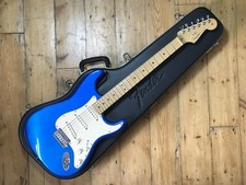 Fender Strat A.Ser Chrome Blue