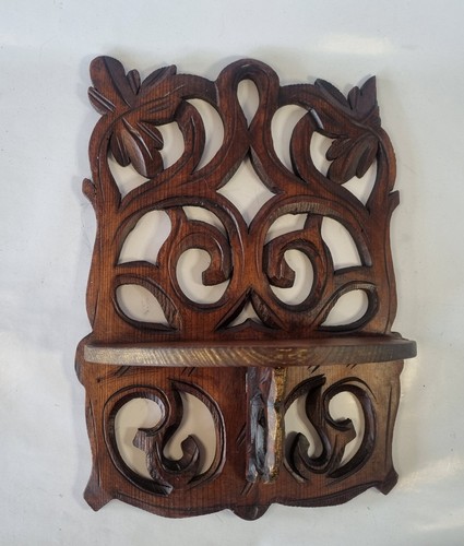 Small vintage ornate carved - small,