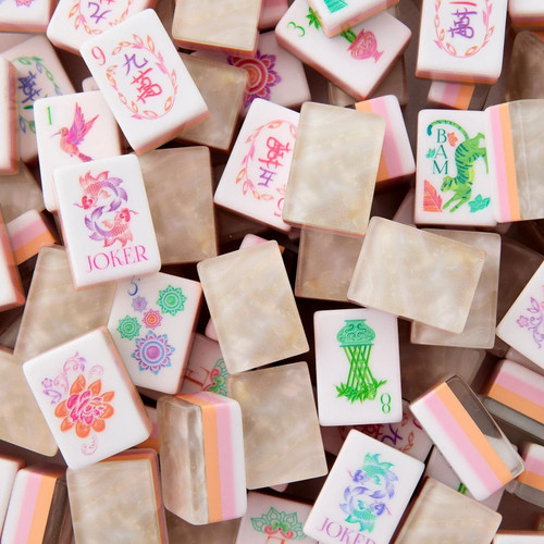 160 american mahjong tiles - american,
