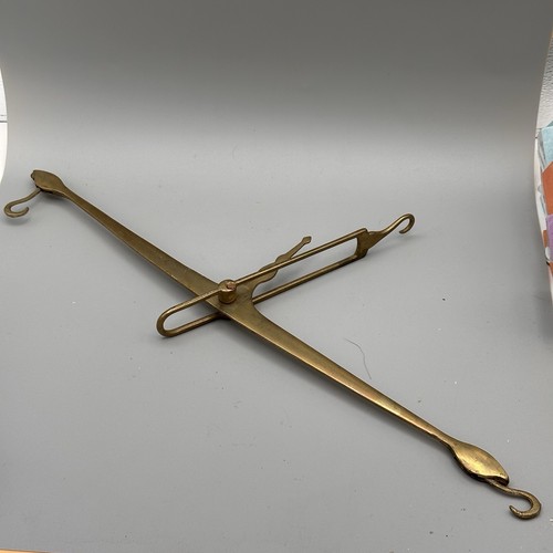 Vintage brass hanging - vintage, beam