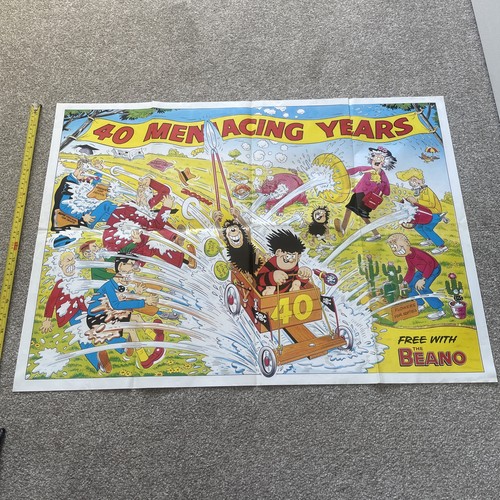 Vintage large beano 40th - vintage,