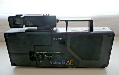 Vintage sony ccd v8af - ccd-v8af-ek, video
