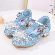 Kids Girls Elsa Princess Shoes