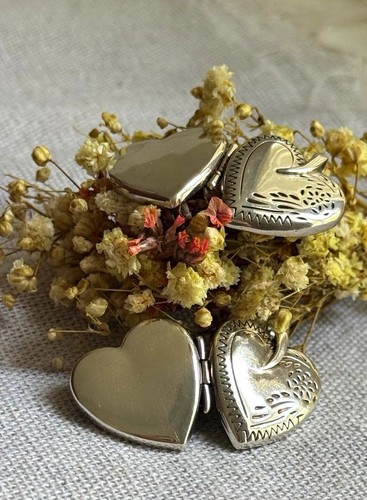 Vintage 925 silver - silver, heart