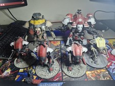 Games Workshop Warhammer 40k imperial knights armys well painted job lot.
