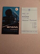 Wrenn 00 Gauge Trackwork-For Permanent Layouts