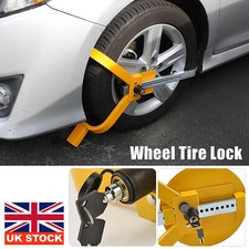 New Heavy Duty 13"-15" Steel Car Van Wheel Clamp Safety Lock for caravan Trailer
