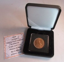 1929 LUNDY ISLAND BRONZE ONE