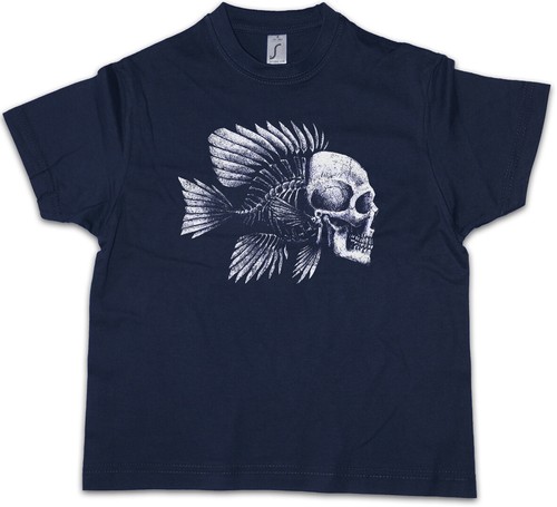 Fish skull kids boys - skull,