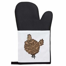 'Fluffy Chicken' Oven Glove /