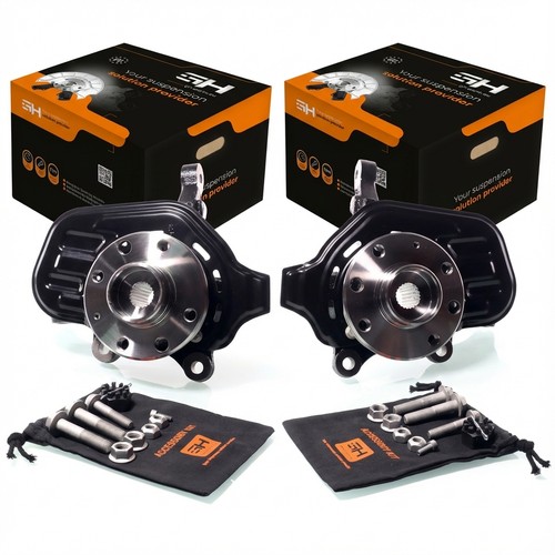 Complete steering knuckle - r+l,