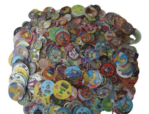 100 mixed vintage - vintage, pogs