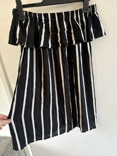Primark black white striped - primark,