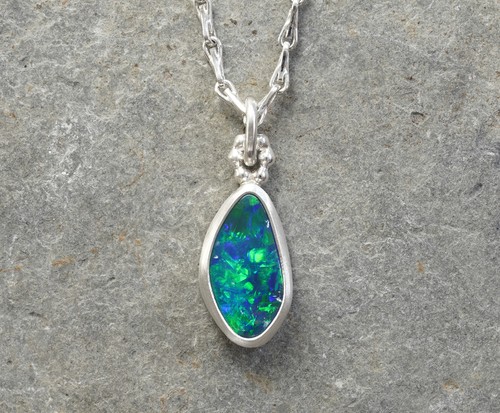 35ct australian opal doublet - 1.35ct,