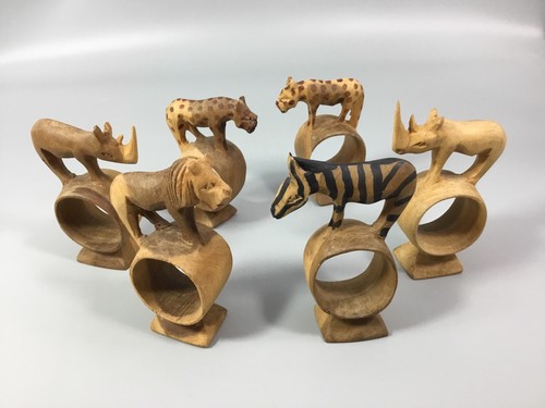 Hand carved african wooden - carved,