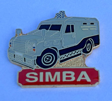 POLICE SIMBA LAND ROVER ROYAL ULSTER CONSTABU. REMEMBRANCE VETERAN RUC pin badge