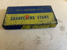 Norton Abrasives Hard Arkansas Oilstone Made In Usa -original box.
