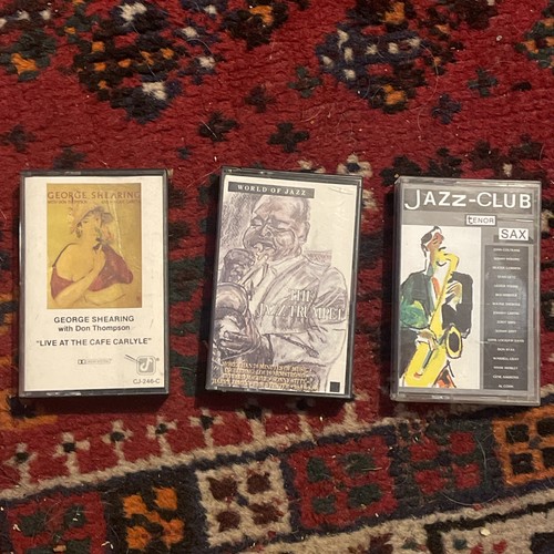 Vintage jazz cassette - 3x,