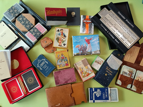 Job lot vintage playing - lot,
