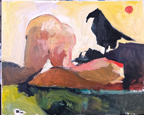 Western surrealism figure - western,