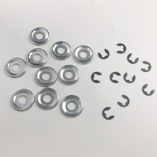 10x Clutch Washer E-Clip For