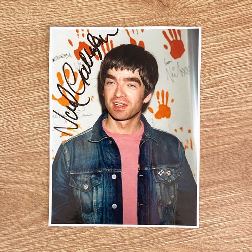 Noel gallagher signed press - signed, pa