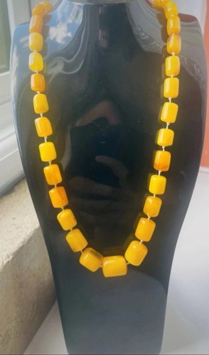 Butterscotch amber necklace - butterscotch,
