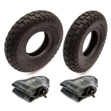 2x Heavy Duty 4.10/3.50-5 Tyre