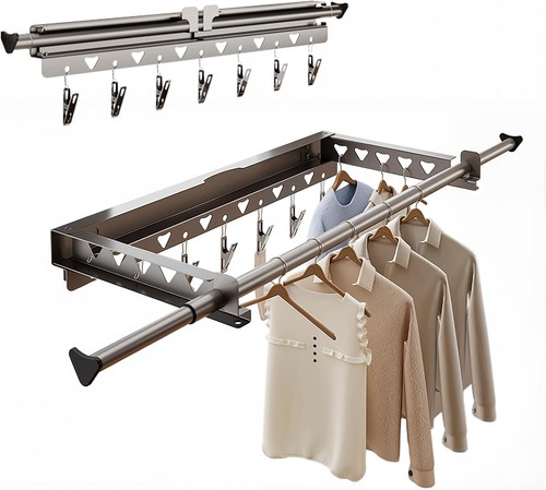 Wall mounted retractable - wall,