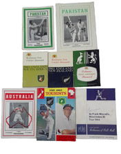 Cricket programmes 1960s - lot of 8