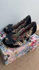 Irregular Choice Women’s Size 5 Or 38 Heels Shoes Worn A Couple Times In Box