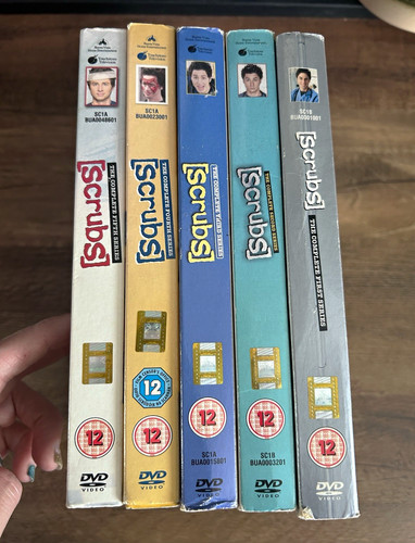 Scrubs dvd box set seasons - set, 1-5