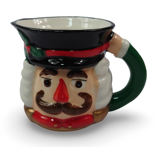 Nutcracker ceramic jug - nutcracker,