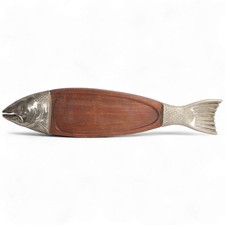 Large vintage fish serving